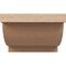 Ekena Millwork 6in. W x 4in. H x 20in. L Alpine Woodgrain TimberThane Rafter Tail, Primed Tan RFTUR06X04X20ALPRCPR - alternate 6